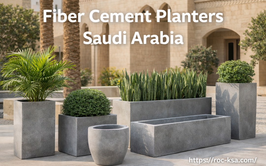 Fiber Cement Planters in Saudi Arabia