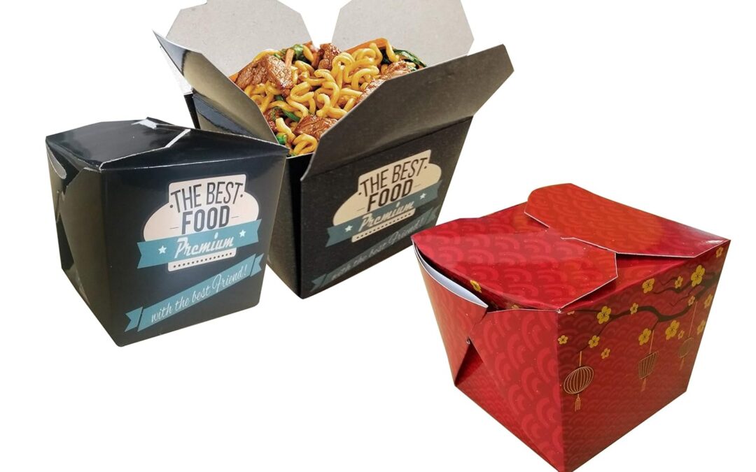 Batch Production of Custom Chinese Food Boxes
