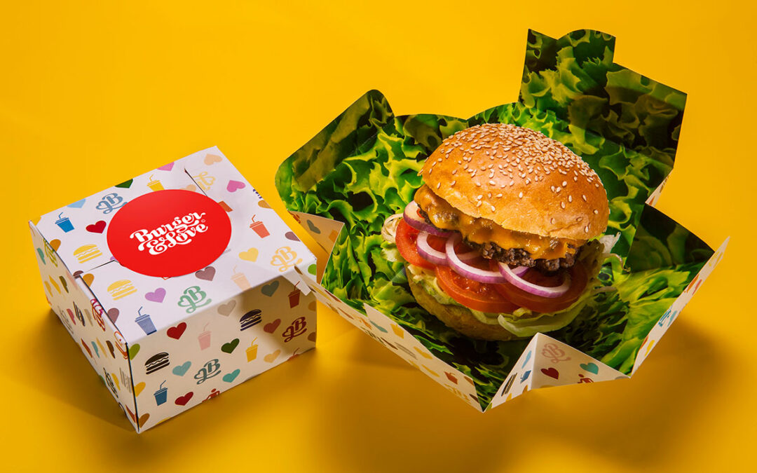 Custom Burger Boxes for Restaurants & Fast Food