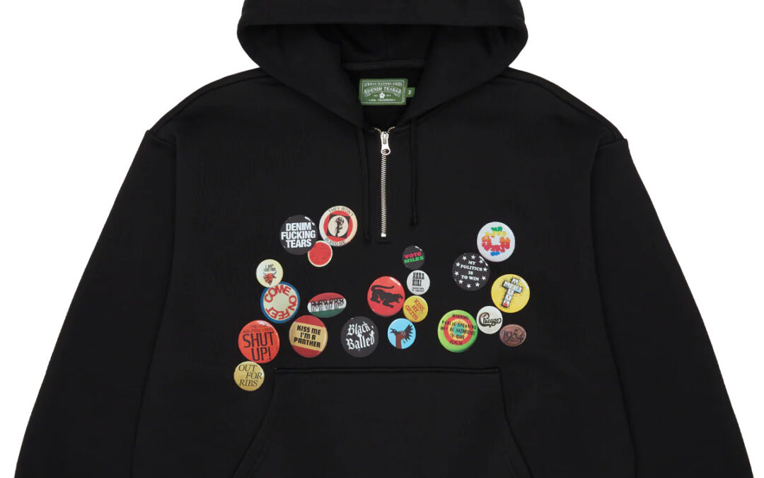 black denim tear hoodies