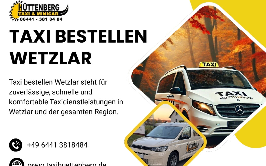Was Macht Taxi Solms Zu Einem Vertrauenswürdigen Lokalen Dienst?