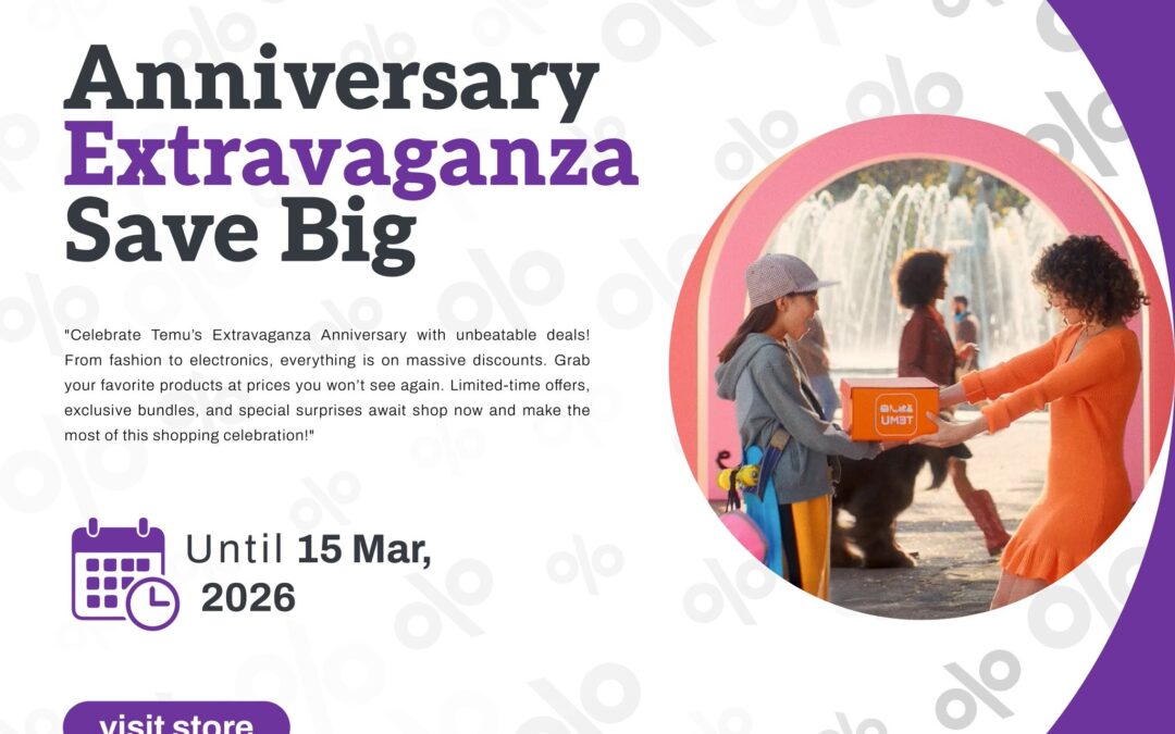 Temu Anniversary Extravaganza 2026