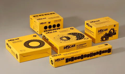 Custom auto parts boxes