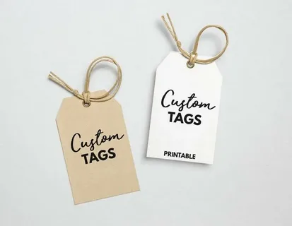 Custom Die-Cut Tags USA for Branding and Marketing Impact