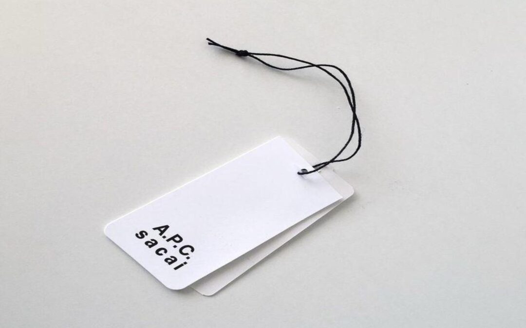 embossed swing tags