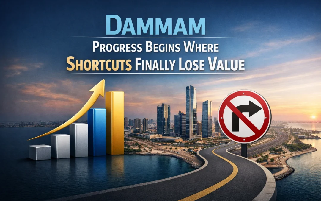 Dammam Progress Begins Where Shortcuts Finally Lose Value
