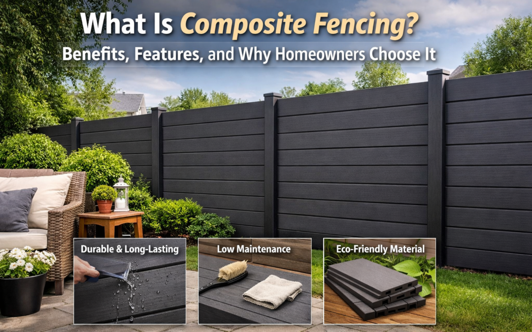 What Is Composite Fencing? Benefits, Features, and Why Homeowners Choose It