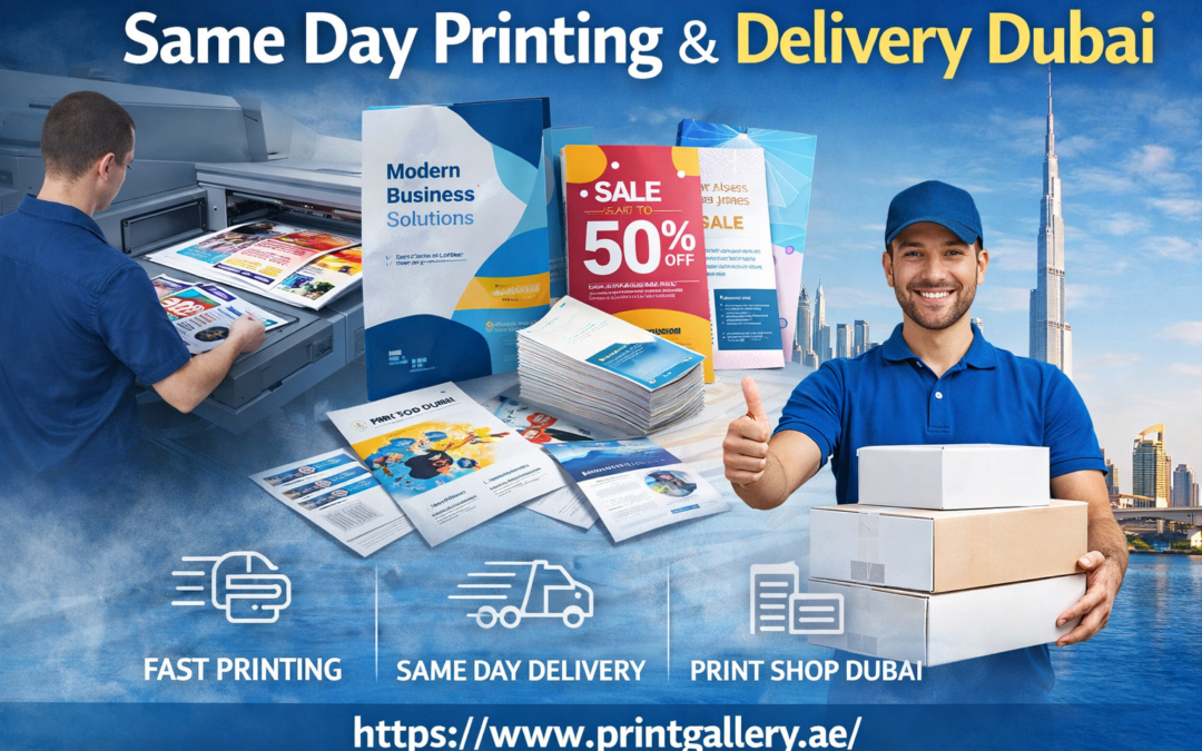 Same Day Printing & Delivery Dubai | Print Shop Dubai