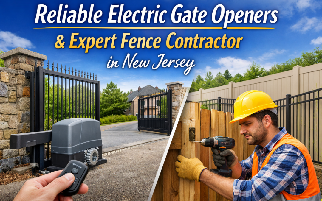 Reliable Electric Gate Openers & Expert Fence Contractor in New Jersey