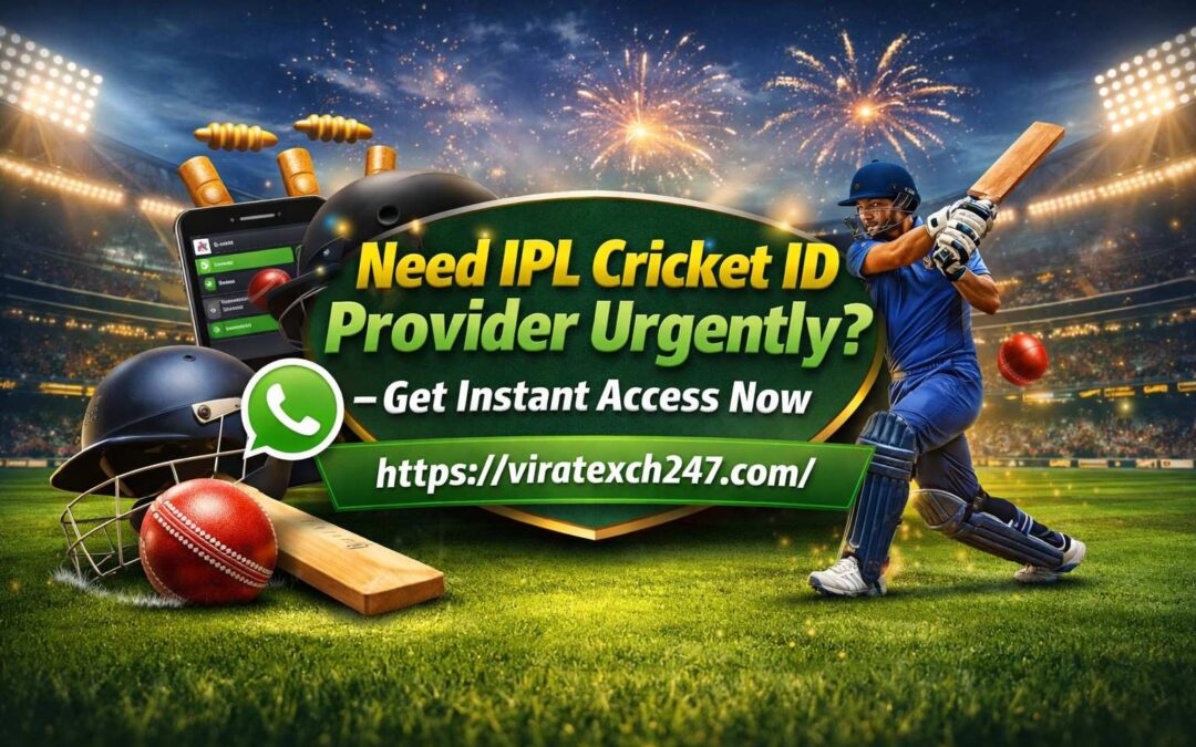 Need IPL Cricket ID Provider Urgently? Get Instant Access Now