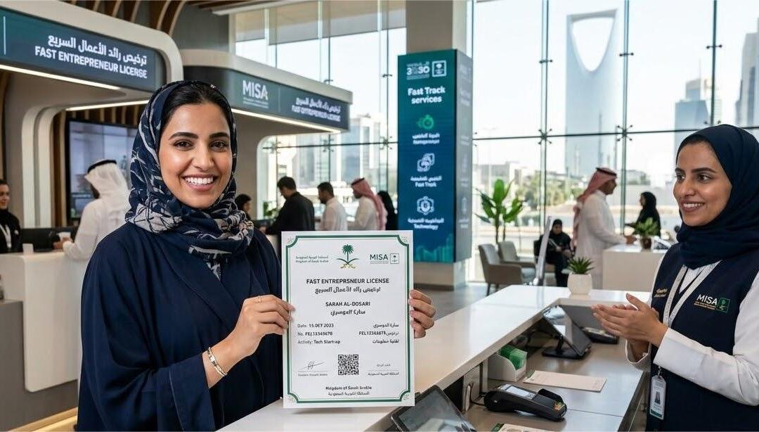 Fast Entrepreneur License in Saudi Arabia for Business