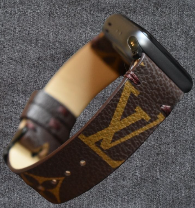 Apple Watch Band Repurposed Classic LV Monogram – Timeless Luxury Style