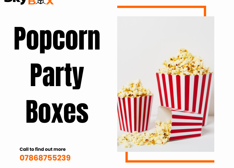 Boost Event Sales Fast with High-Impact Popcorn Party Boxes That Customers Love