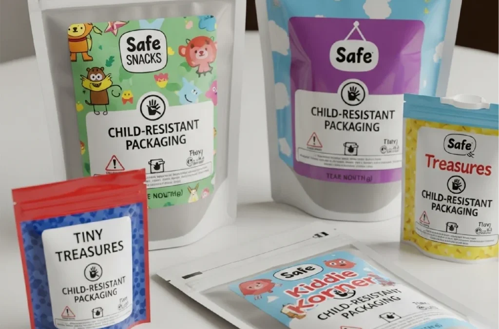 Custom Child-Resistant Mylar Bags for Secure Packaging