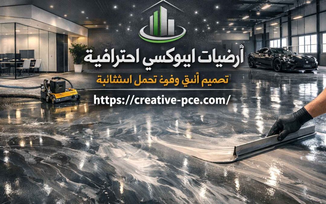 ارضيات ايبوكسي احترافية – تصميم أنيق وقوة تحمل استثنائية
