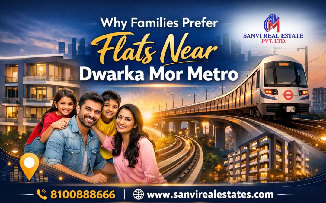 Why Families Prefer Flats Near Dwarka Mor Metro