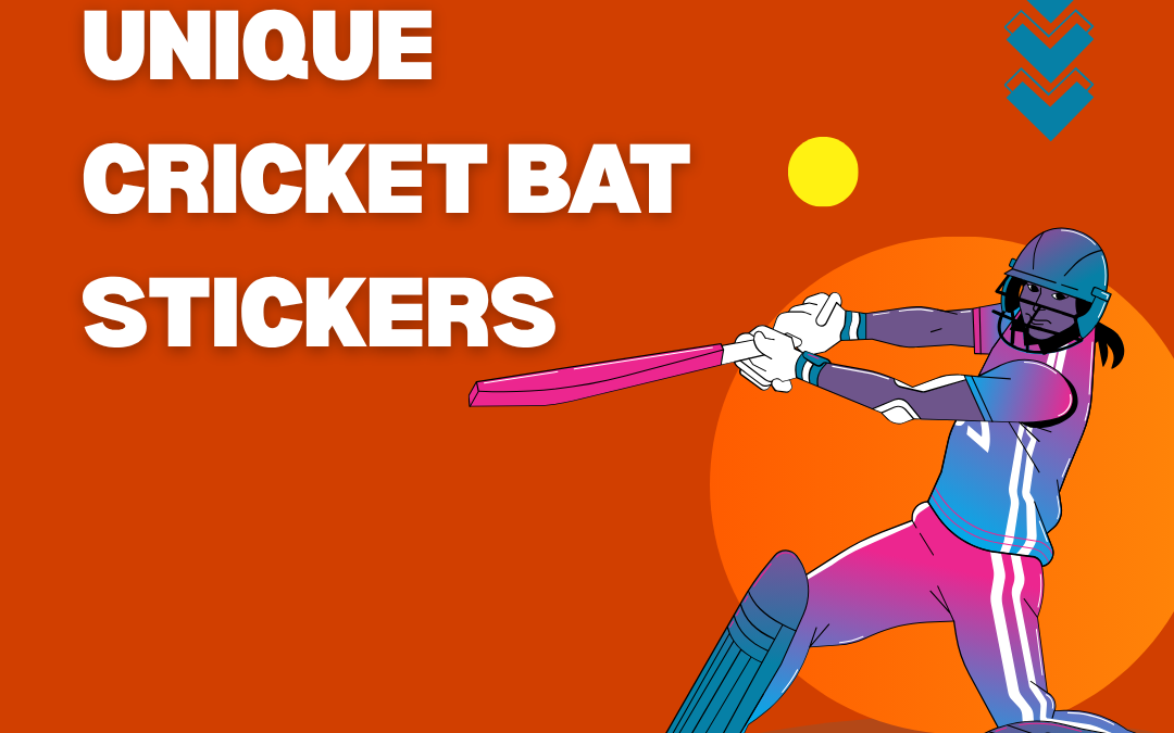 unique cricket bat stickers