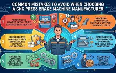 Common Mistakes to Avoid When Choosing a CNC Press Brake Machine Manufacturer