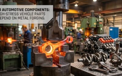 Forged Automotive Components: Why High-Stress Vehicle Parts Still Depend on Metal Forging