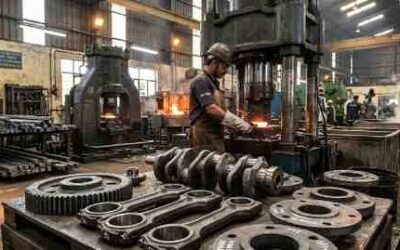 Industrial Components Produced by Forging Manufacturers India