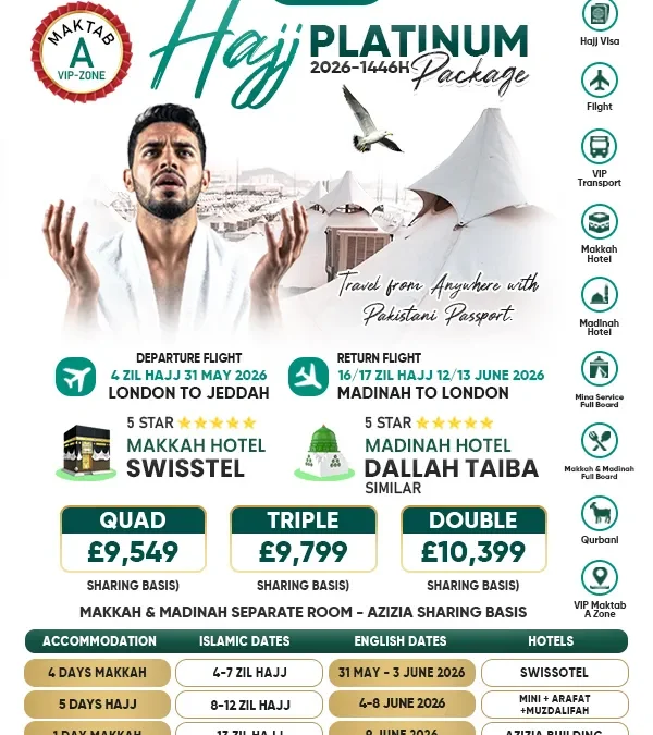 How to Choose the Best Hajj Packages in the UK (Step-by-Step Guide)