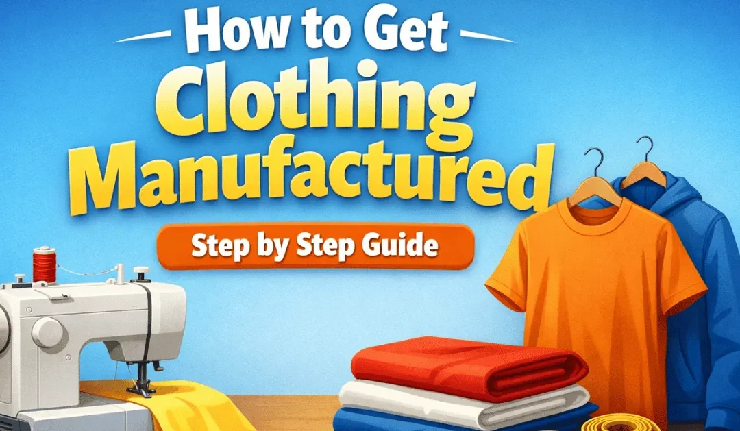 How to Get Clothing Manufactured: Step by Step Guide