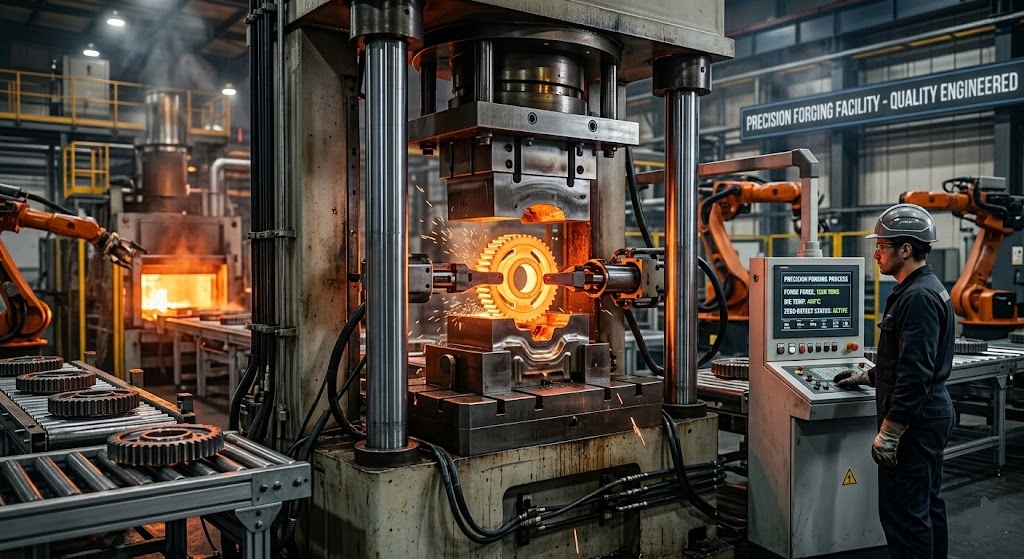 Engineered to Perfection: How Precision Forging Makes Zero-Defect Components
