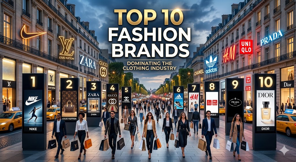 Top 10 Fashion Brands Dominating the Clothing Industry