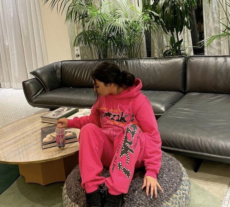 Pink Sp5der Hoodie for Sale With Original Tag Still Attached