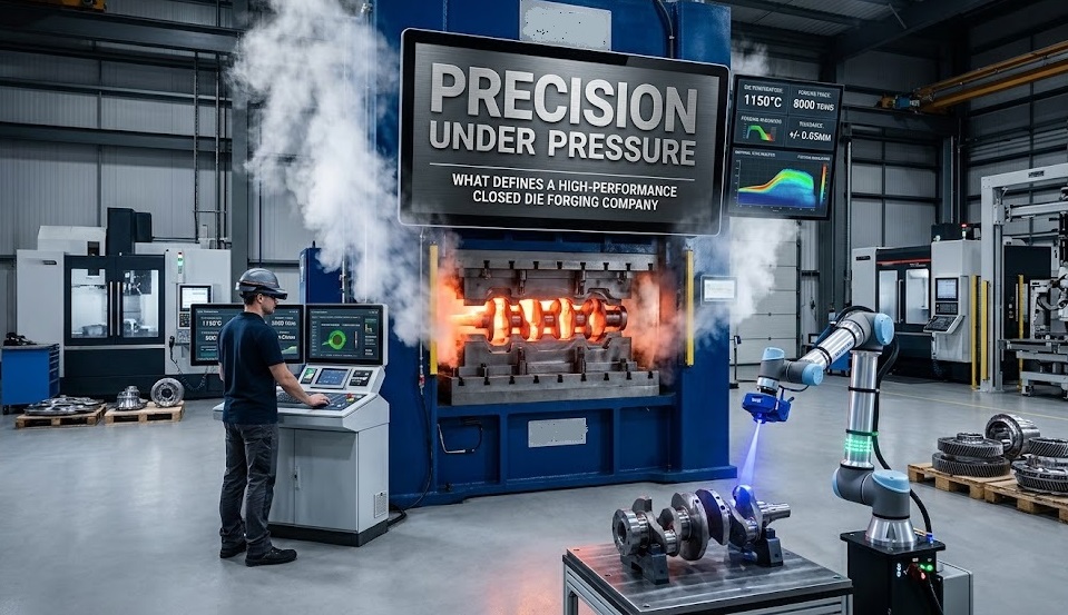 Precision Under Pressure: What Defines a High-Performance Closed Die Forging Company