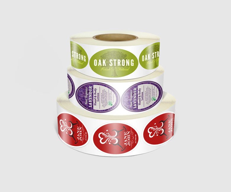 A Complete Look At How Custom Oval Roll Labels Are Produced