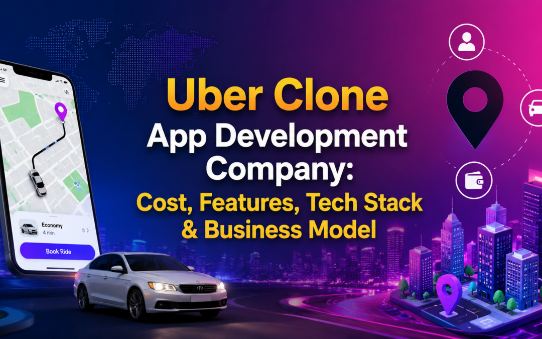 Uber Clone App Development Company: Cost, Features, Tech Stack & Business Model
