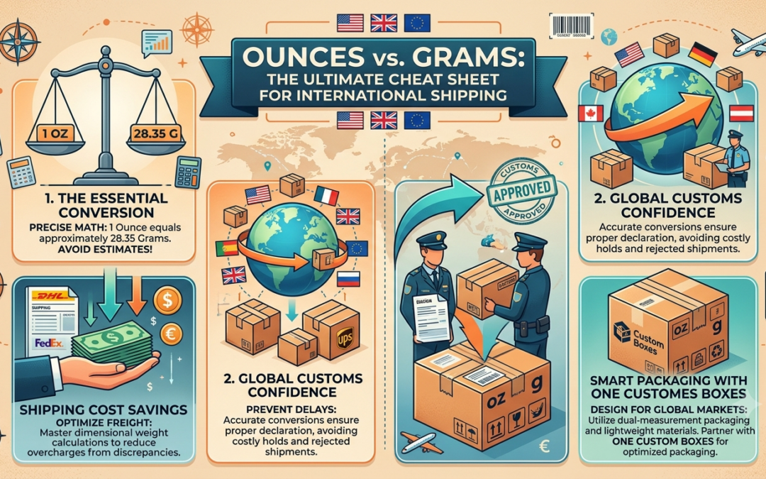 Ounces vs. Grams: The Ultimate Cheat Sheet for International Shipping