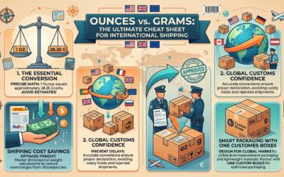 Ounces vs. Grams: The Ultimate Cheat Sheet for International Shipping