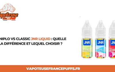 JNR Niplo vs Classic JNR Liquid : Quelle est la différence et lequel choisir ?