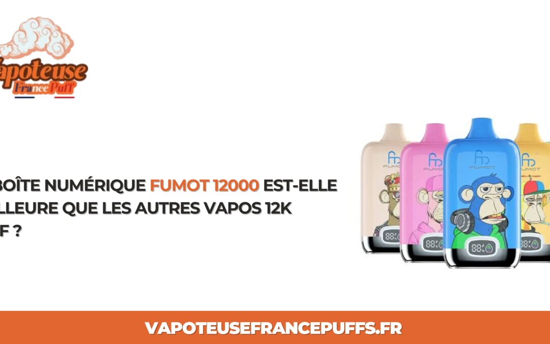La Boîte Numérique Fumot 12000 Est-Elle Meilleure Que Les Autres Vapos 12K Puff ?