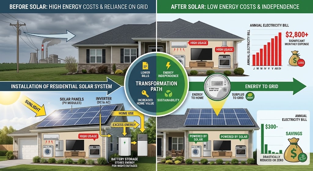 Residential Solar Rooftop System