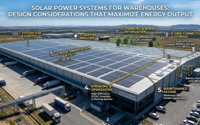 Solar Power Systems for Warehouses: Design Considerations That Maximize Energy Output
