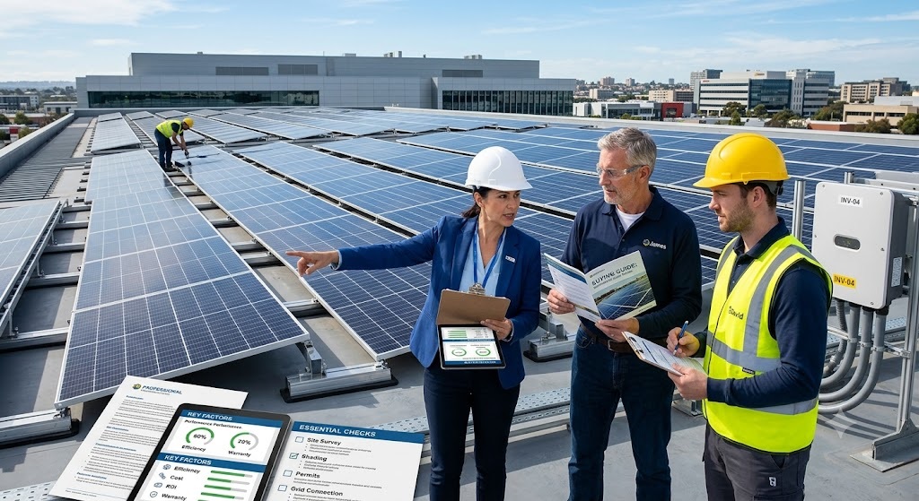 Commercial Solar Panels: Buying Guide, Key Factors & Essential Checks
