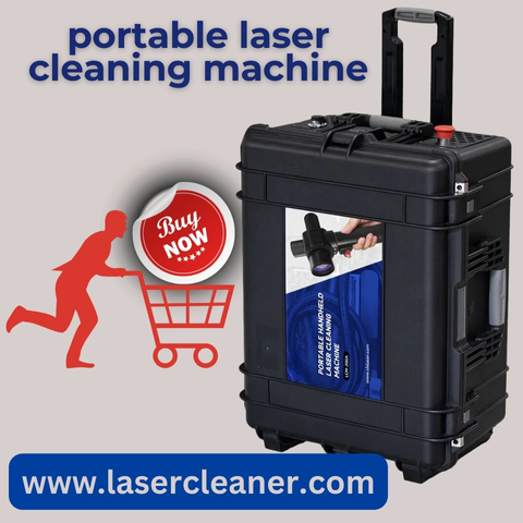 Powerful Portable Laser Cleaning Machine for Industrial Cleaning