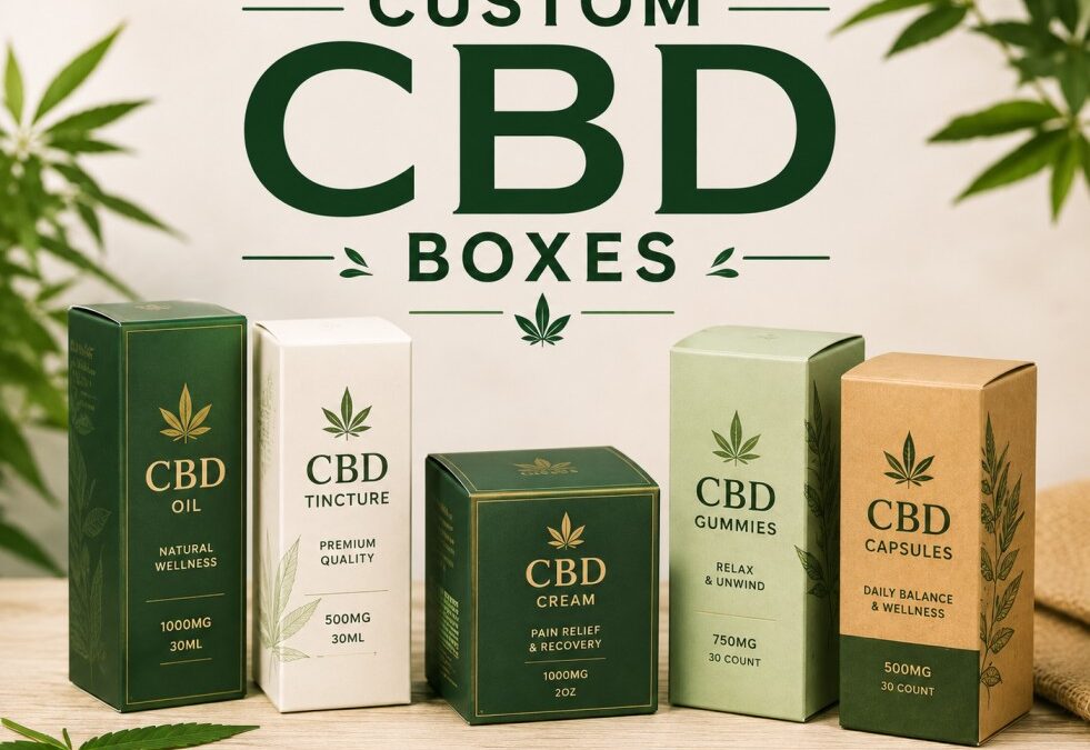 Custom CBD Boxes | Premium Printed CBD Packaging Solutions